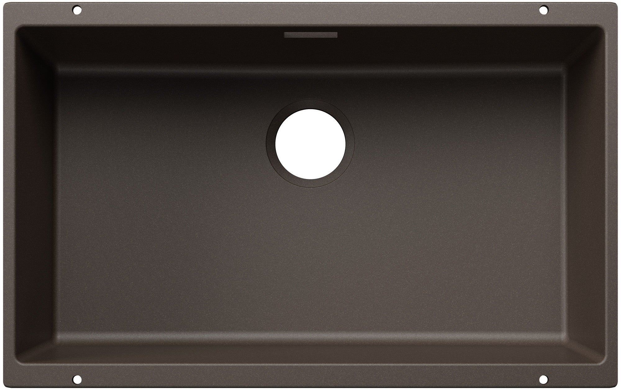 Chiuveta bucatarie Subline 700, 527808, granit cafea, sub blat, 730 x 460 mm, Blanco